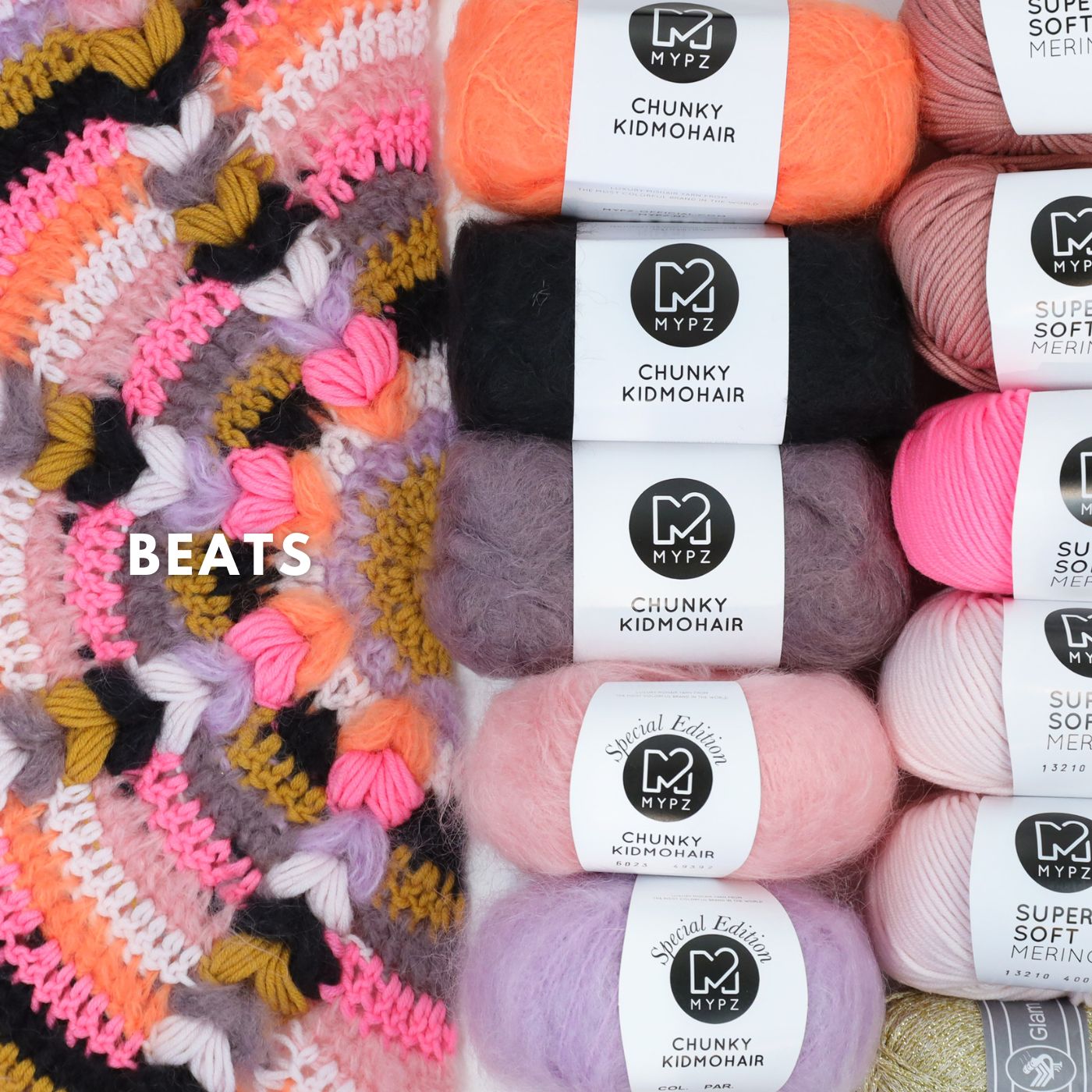 Haakpakket - MYPZ Boho omslagdoek CAL (ENG-NL-DE-FR-ES)