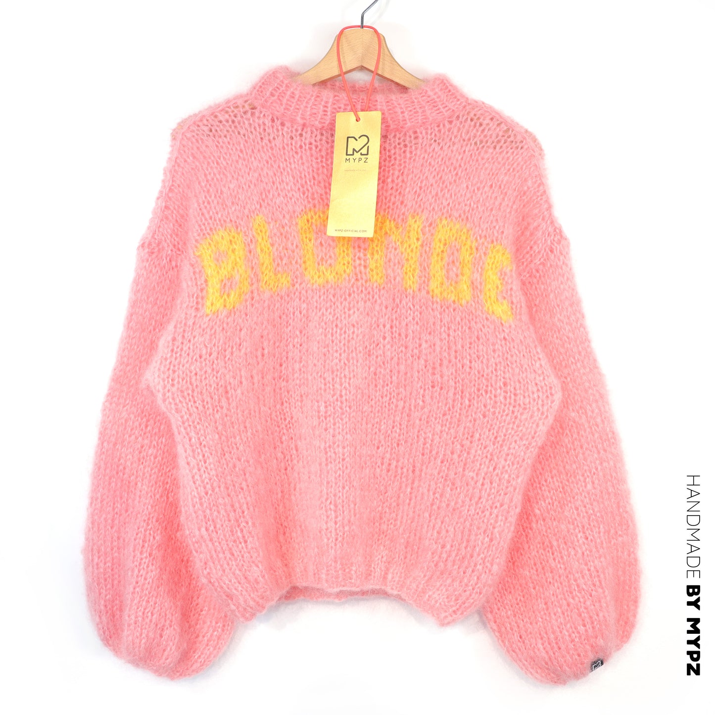 Breipakket – MYPZ Light Mohair trui Blonde No8 (ENG-DE-NL)