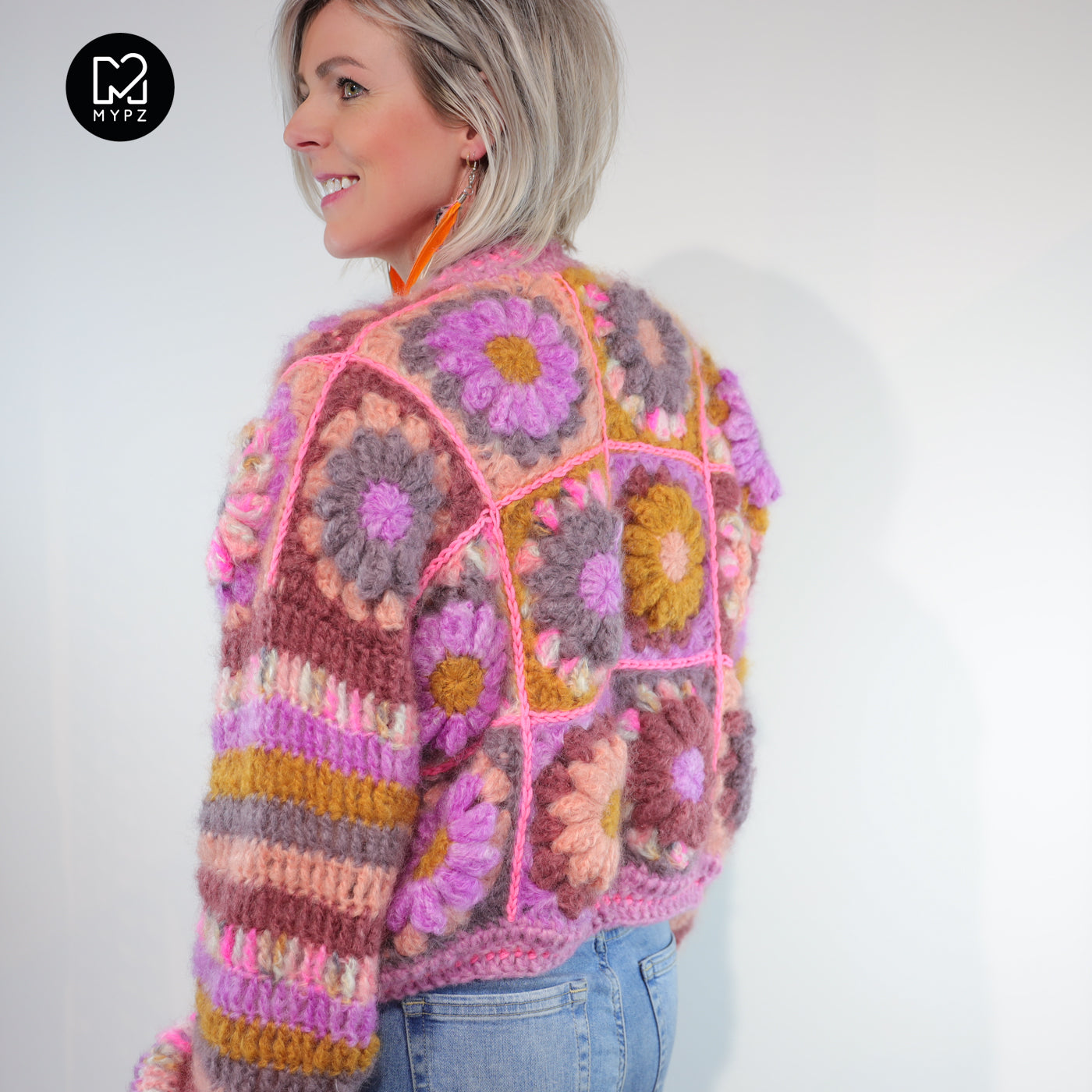 Haakpakket - MYPZ 3D Granny Vest Mona (ENG-NL-DE)