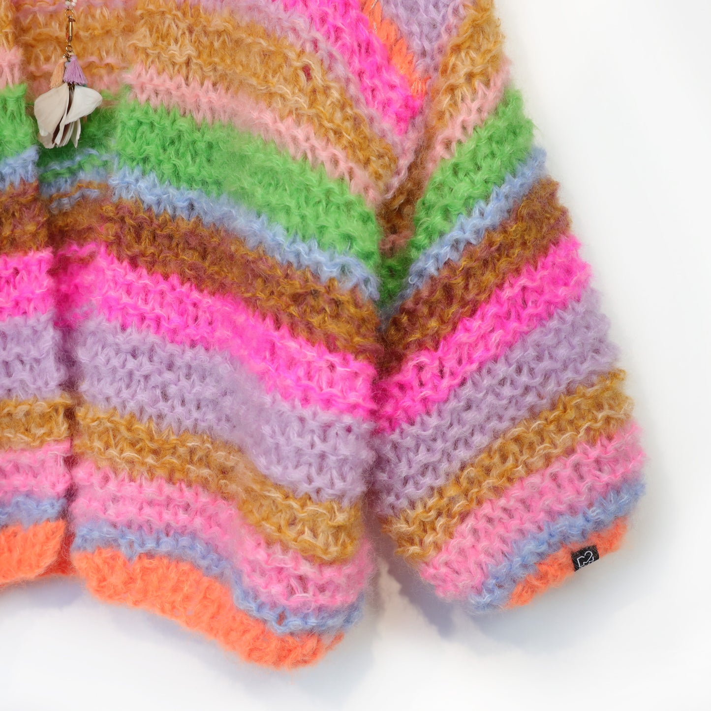 Breipakket – MYPZ Chunky Mohair Cardigan Rainbow Sorbet No.15 (ENG-NL-DE)