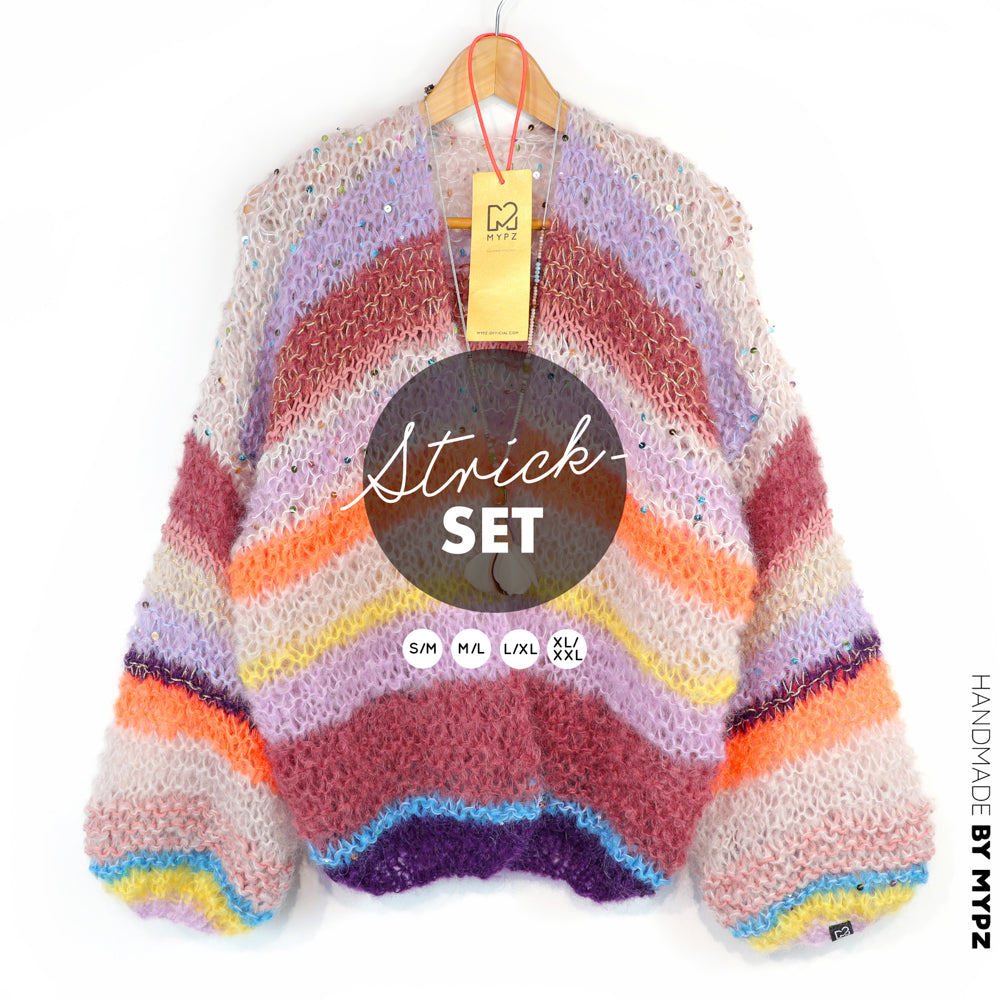 Breipakket – Light Mohair Cardigan Sasha No.12 (ENG-NL-DE)