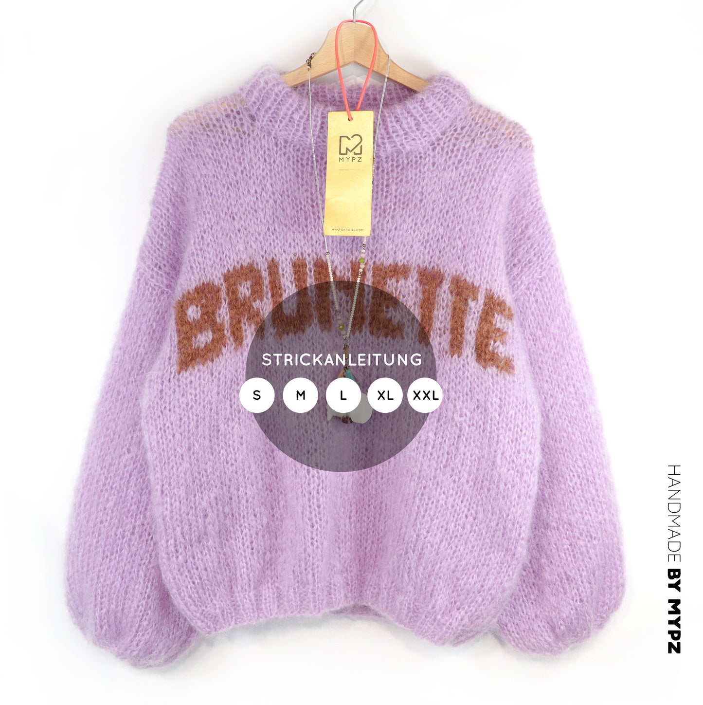 Breipatroon – MYPZ Light Mohair Pullover Brunette No8 (ENG-DE-NL)