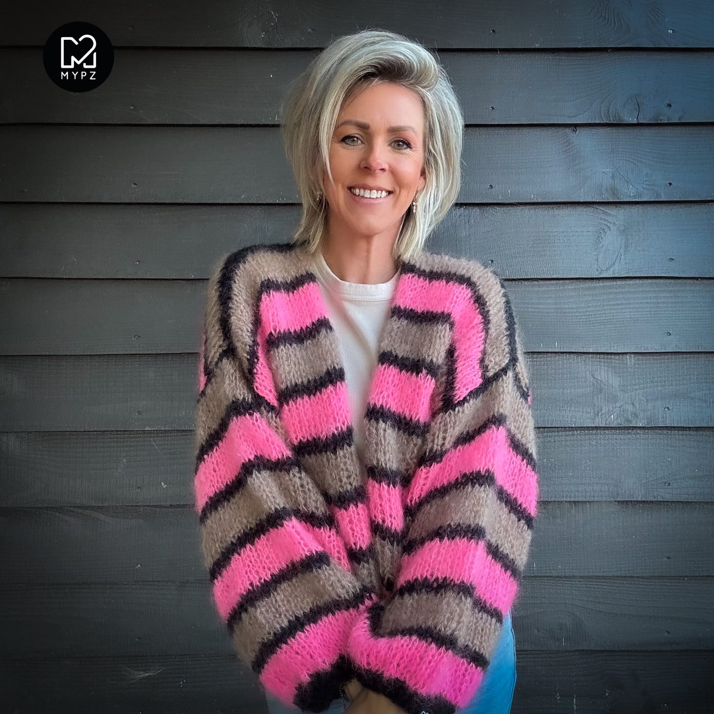 Breipatroon – MYPZ kort Light Mohair vest Zumy No10 (ENG-NL-DE)