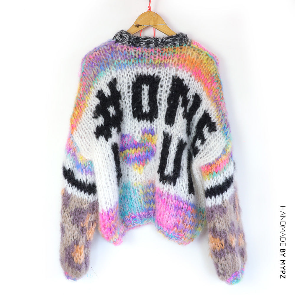 Breipatroon – MYPZ Chunky Mohair trui #ONELOVE No15 (ENG-NL)