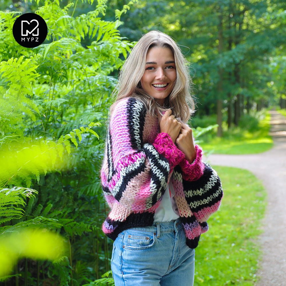 Breipakket – MYPZ Chunky top-down Vest Charm No.15 (ENG-NL)