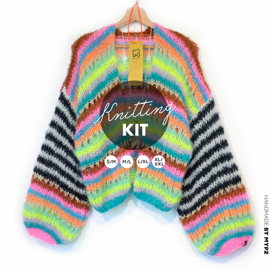 Breipakket – MYPZ Light Mohair Cardigan Magic No10 (ENG-NL-DE)