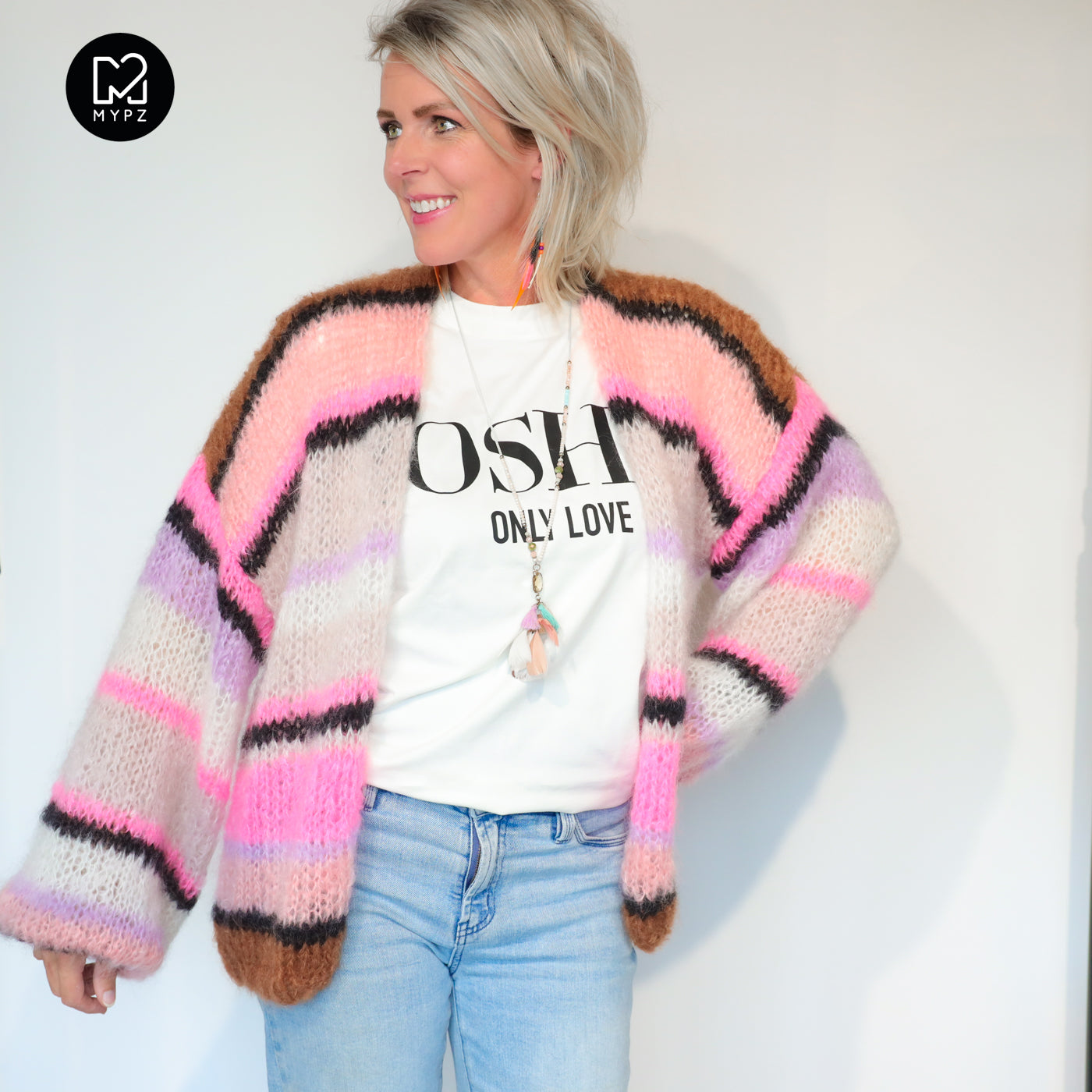 Breipakket – MYPZ Basic Light Mohair Cardigan Jeanie No10 (ENG-NL-DE)