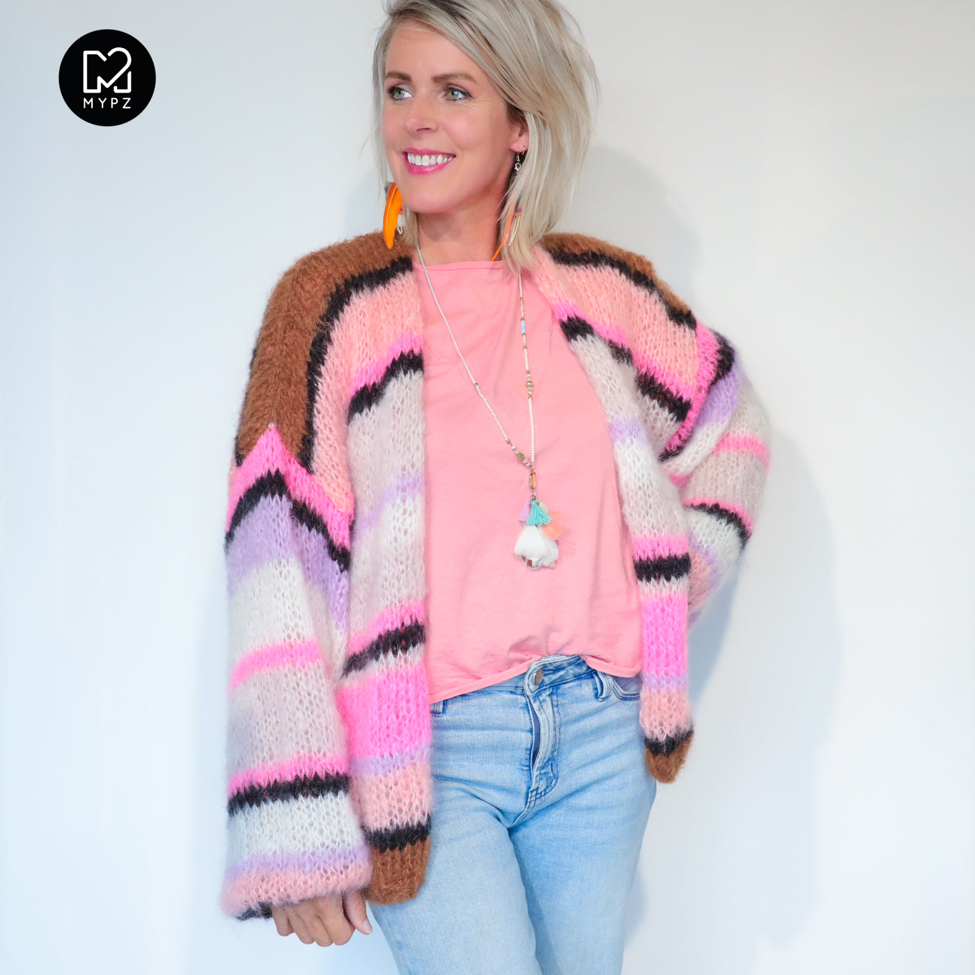 Breipakket – MYPZ Basic Light Mohair Cardigan Jeanie No10 (ENG-NL-DE)