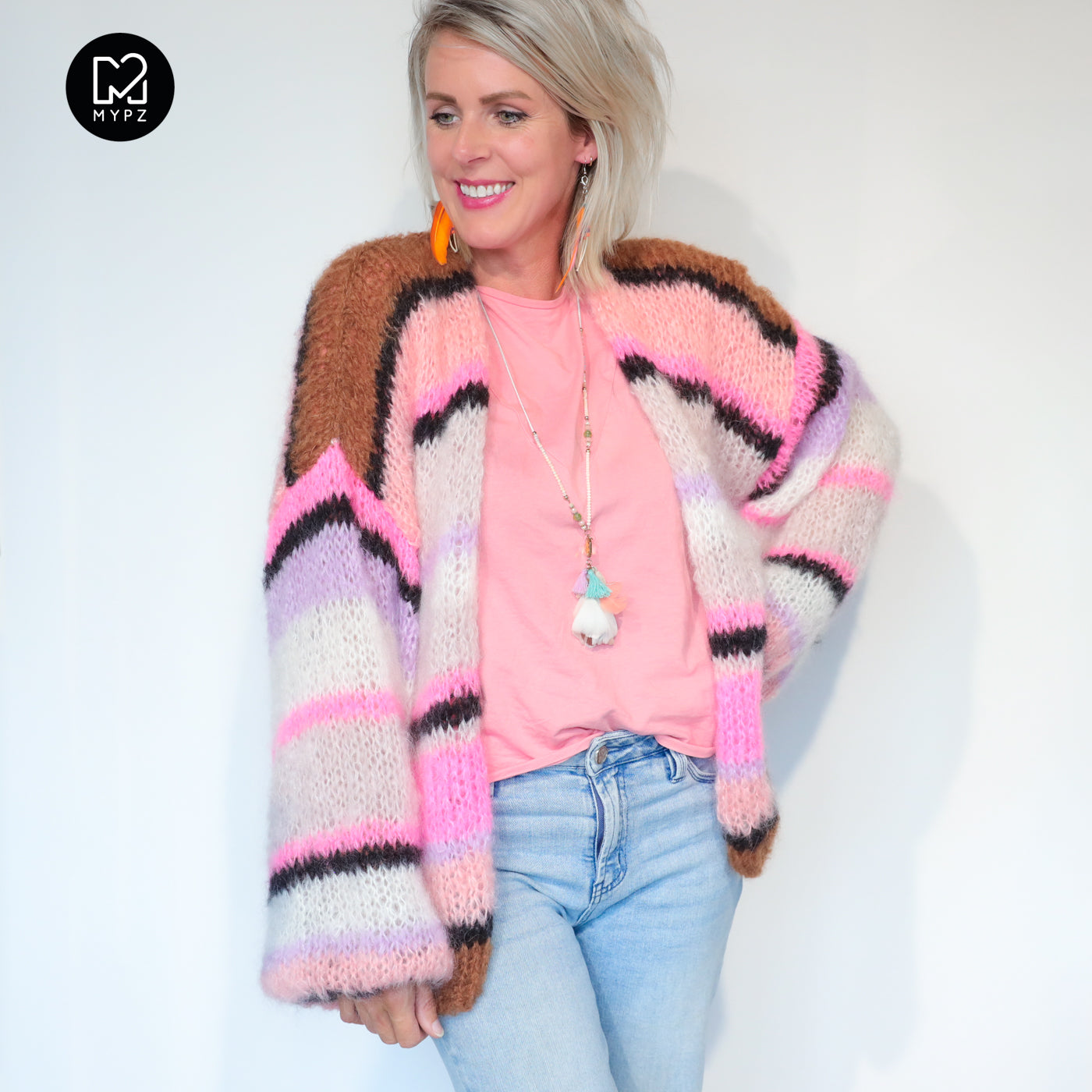Breipakket – MYPZ Basic Light Mohair Cardigan Jeanie No10 (ENG-NL-DE)