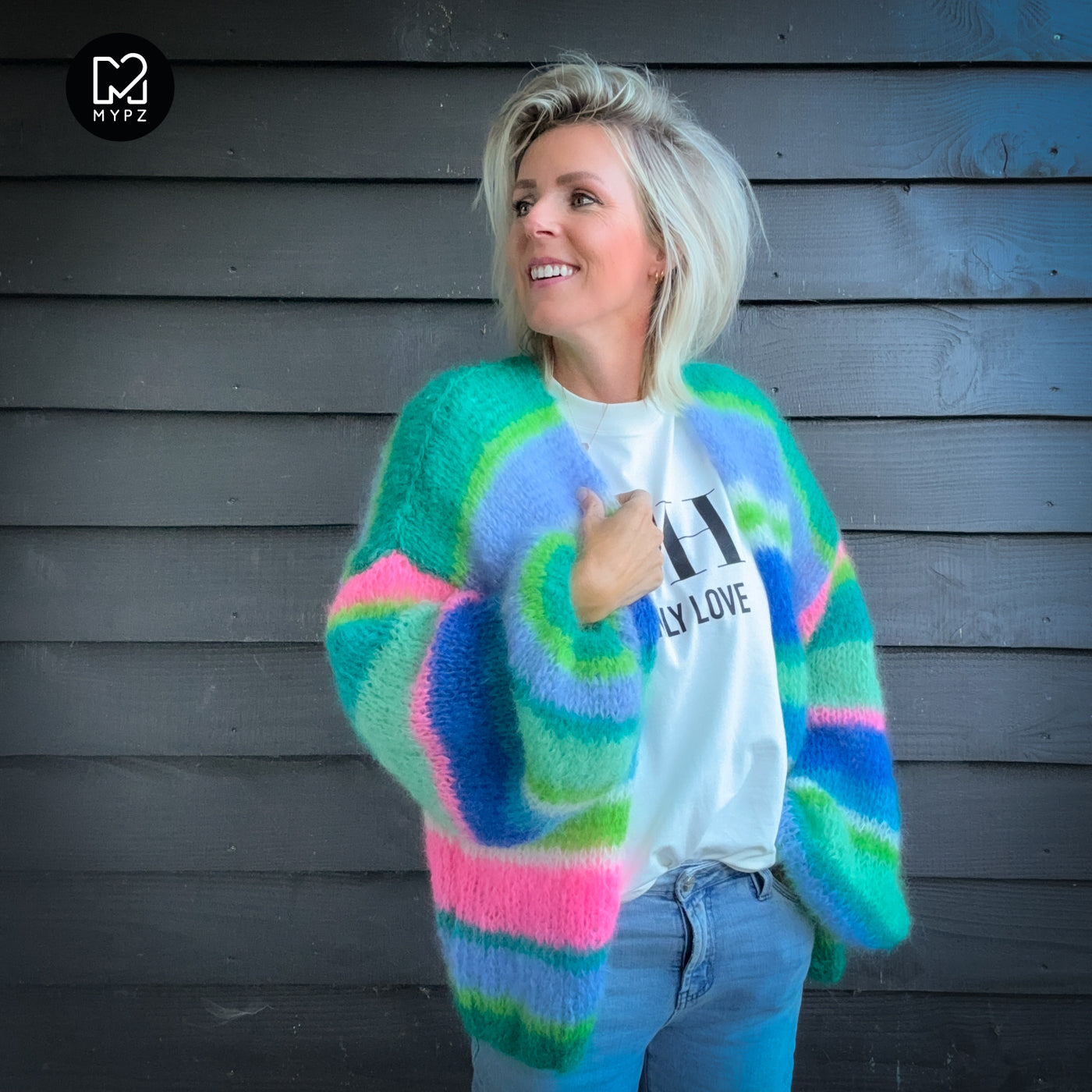 Breipakket – MYPZ Basic Light Mohair Cardigan Shamrock No10 (ENG-NL-DE)