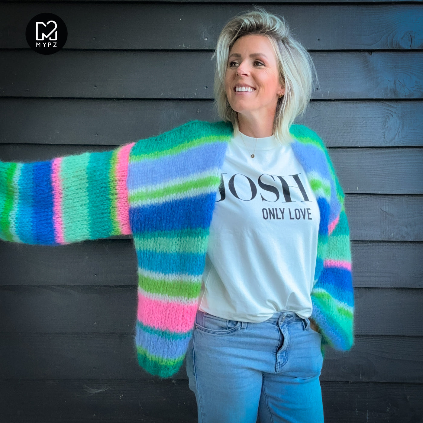 Breipakket – MYPZ Basic Light Mohair Cardigan Shamrock No10 (ENG-NL-DE)
