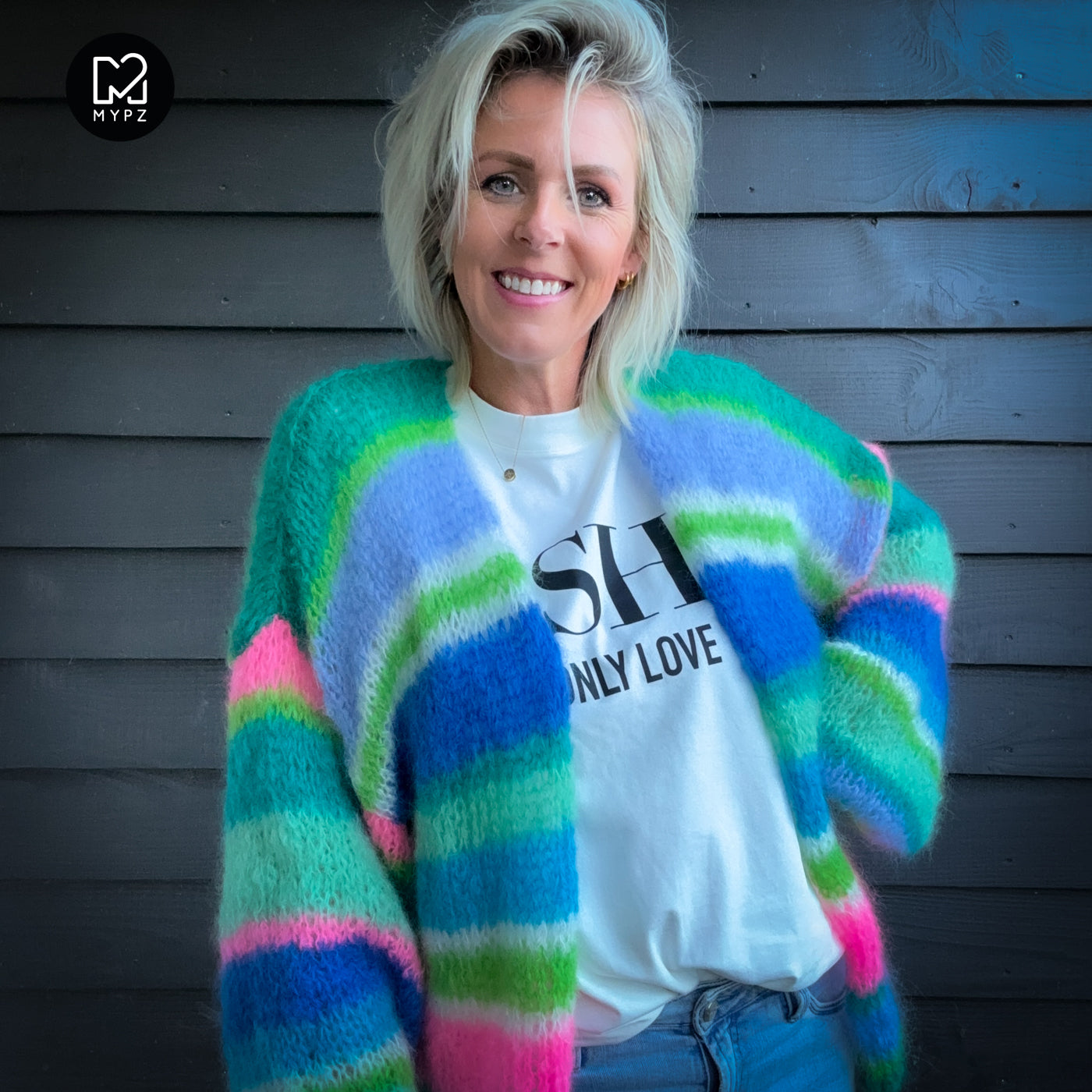 Breipakket – MYPZ Basic Light Mohair Cardigan Shamrock No10 (ENG-NL-DE)