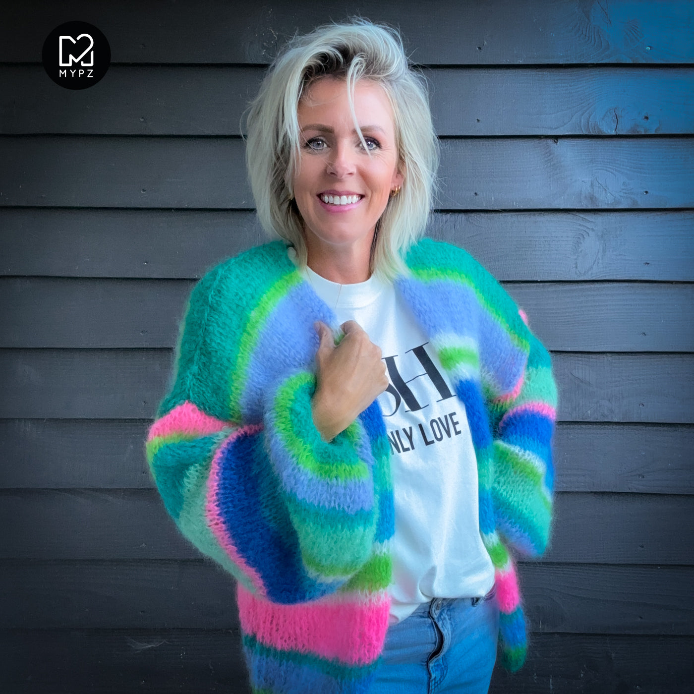Breipakket – MYPZ Basic Light Mohair Cardigan Shamrock No10 (ENG-NL-DE)