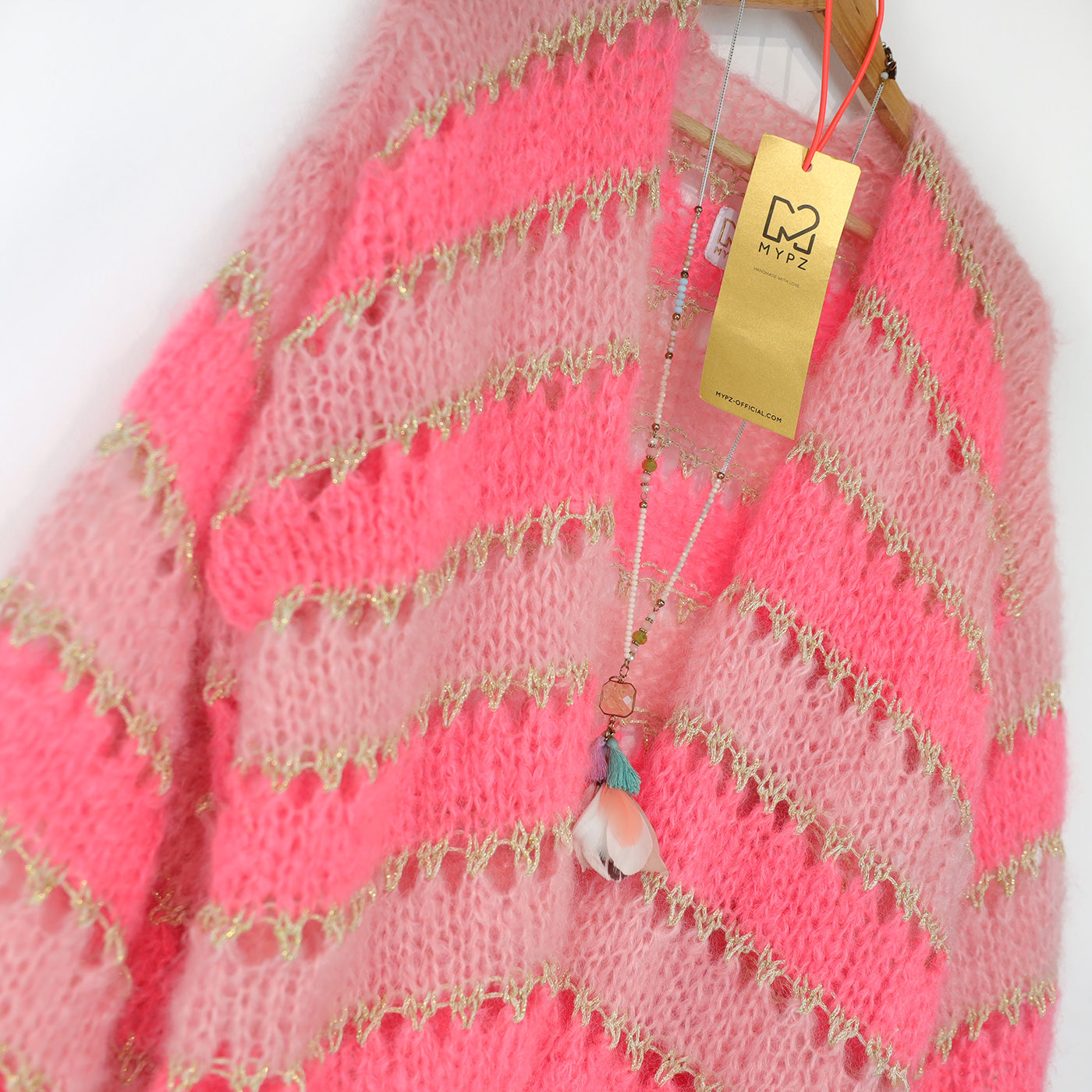 Breipatroon – MYPZ kort Light Mohair vest Summerflow No10 (ENG-NL-DE)
