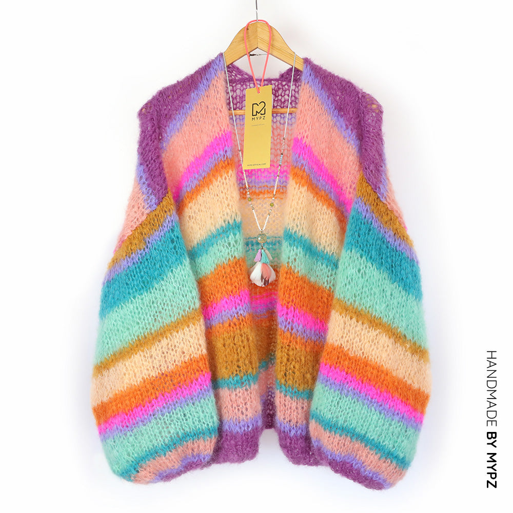 Breipatroon – MYPZ Basic Light Mohair vest Crystal No10 (ENG-NL)