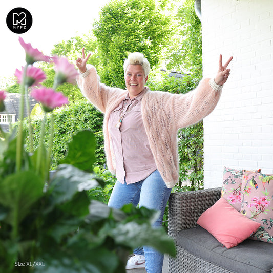 Breipakket – MYPZ Light Mohair Cardigan Leaves No9 (ENG-NL)