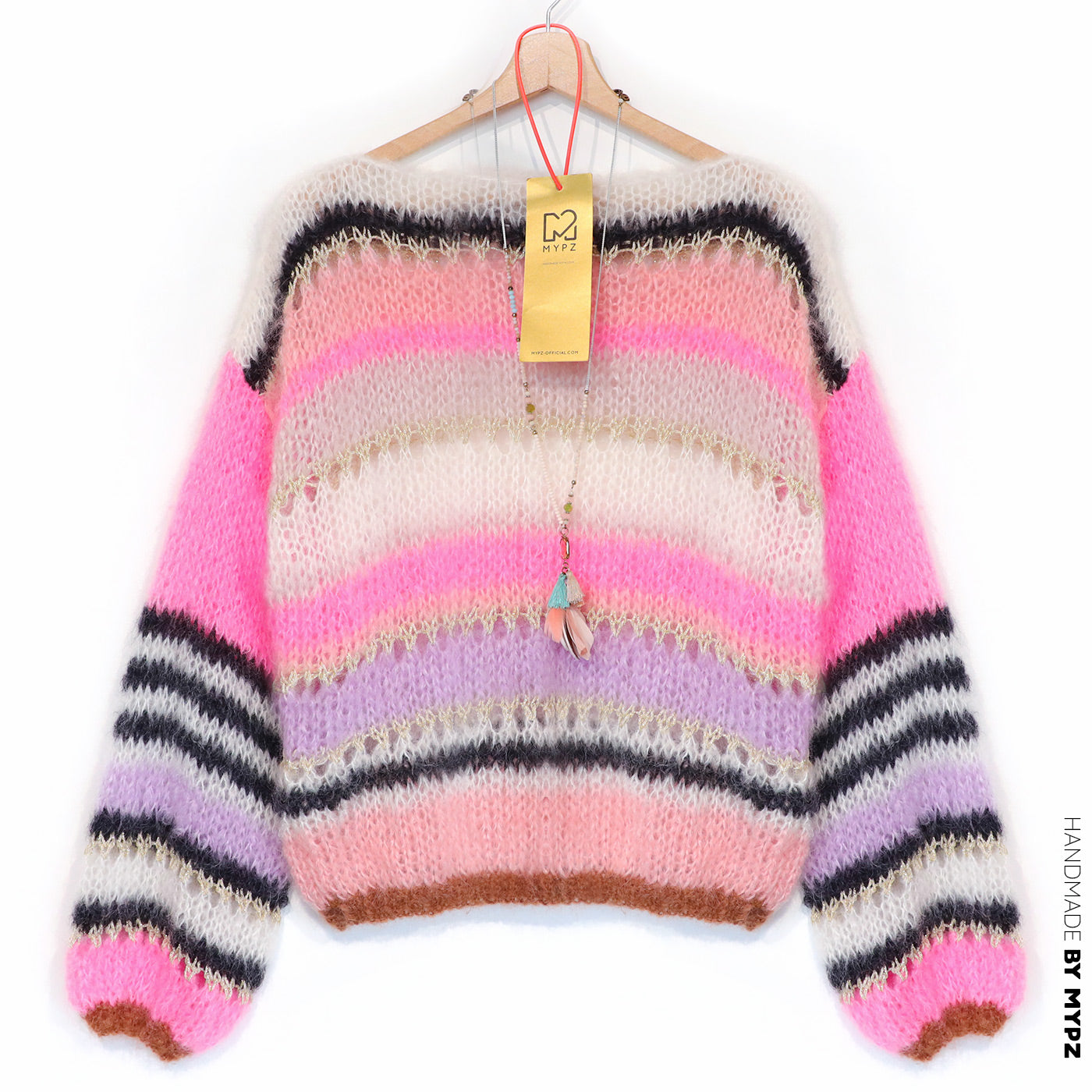 Breipakket – MYPZ Basic light Mohair Trui Alex no10 (ENG-NL-DE)