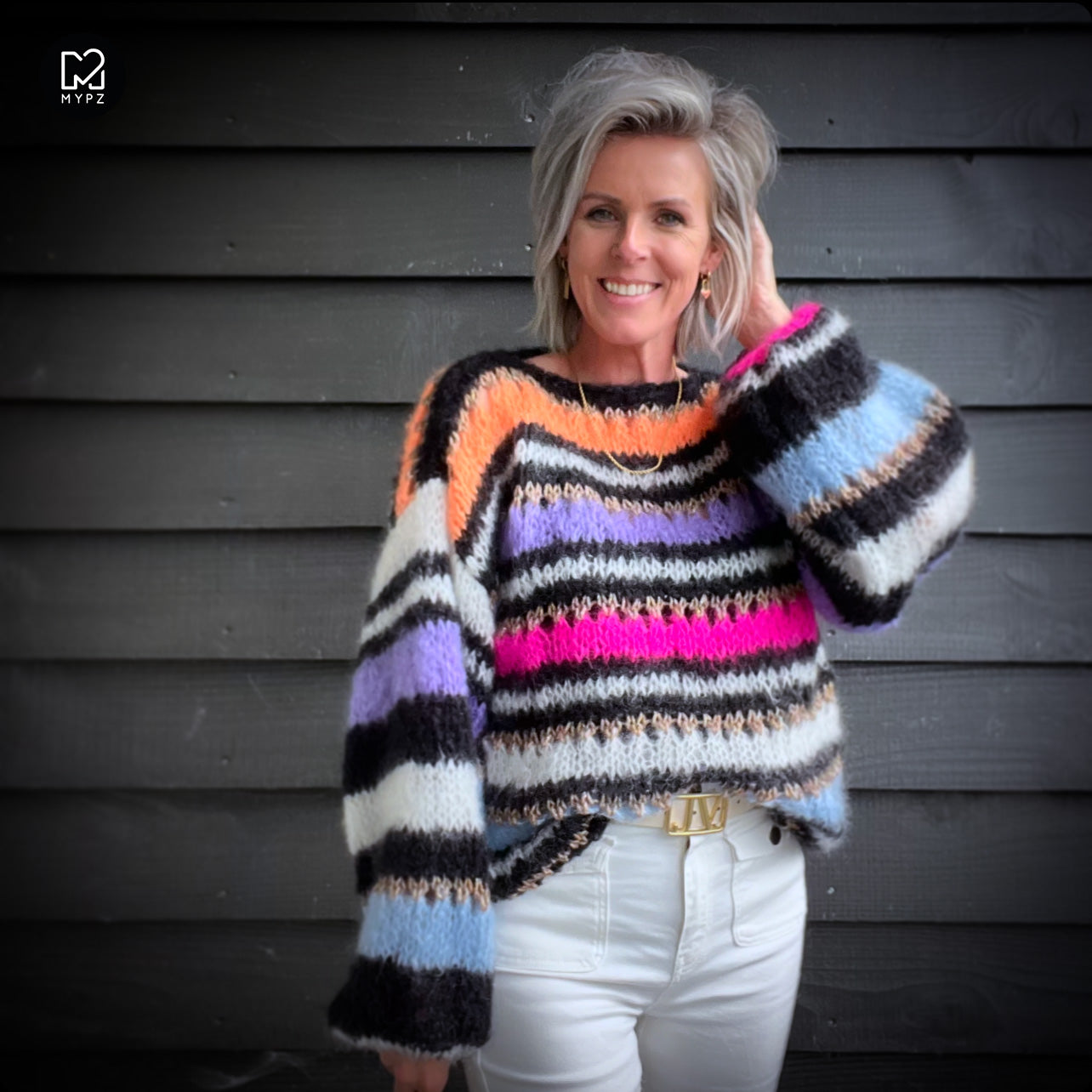 Breipatroon – MYPZ Basic Light Mohair trui Lux No10 (ENG-NL)
