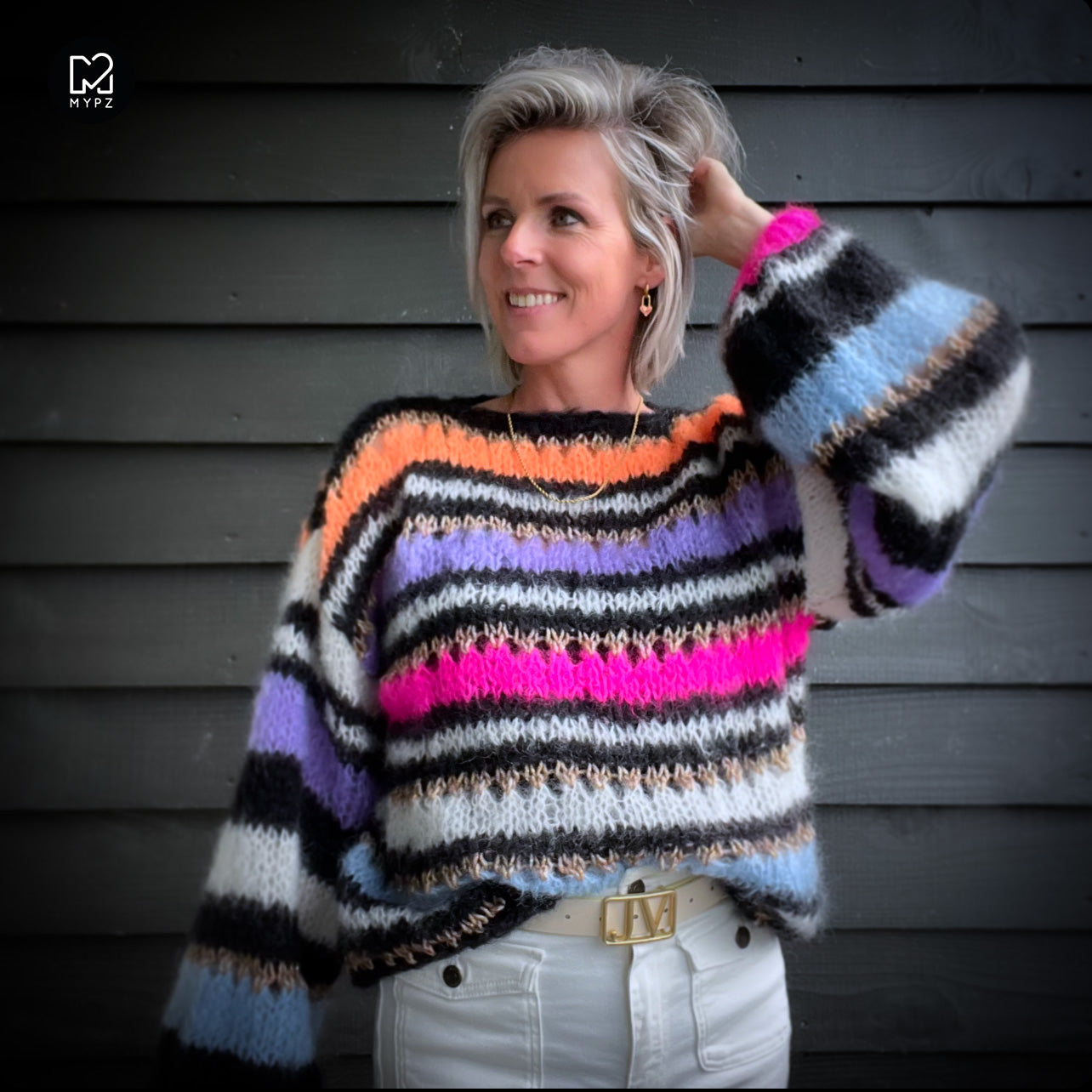 Breipatroon – MYPZ Basic Light Mohair trui Lux No10 (ENG-NL)