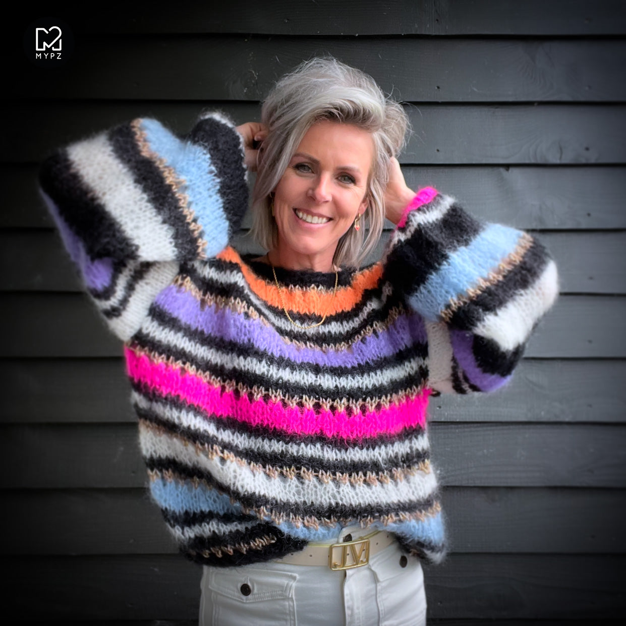 Breipatroon – MYPZ Basic Light Mohair trui Lux No10 (ENG-NL)