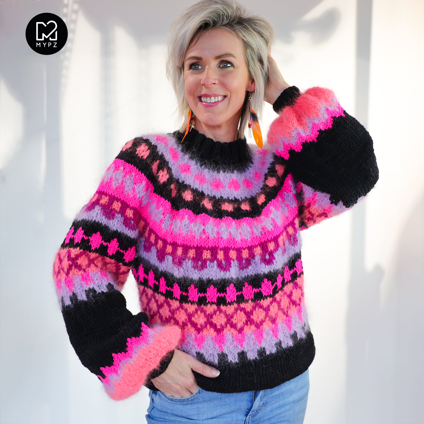 Breipakket – MYPZ top-down trui Ziggy No6 (ENG-NL-DE)