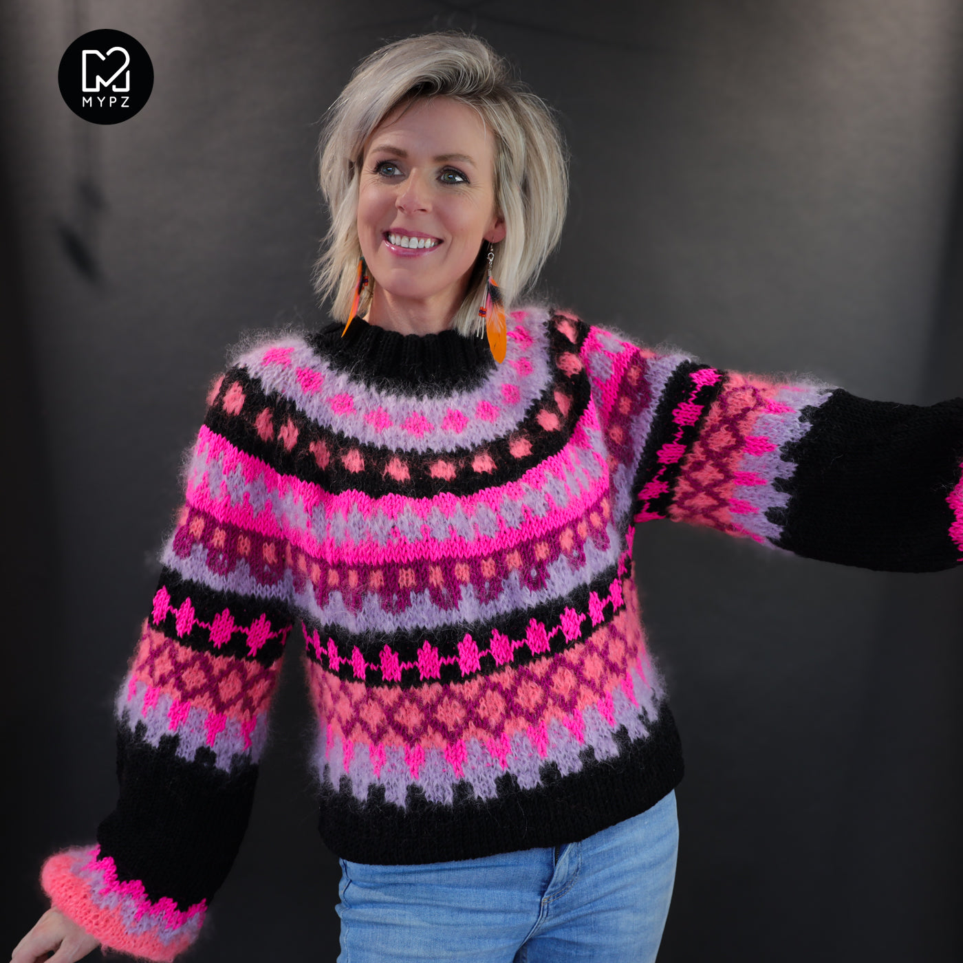 Breipakket – MYPZ top-down trui Ziggy No6 (ENG-NL-DE)
