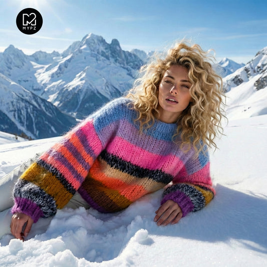 Breipakket – MYPZ Basic Chunky Pullover Candy Heat No15 (ENG-NL-DE)