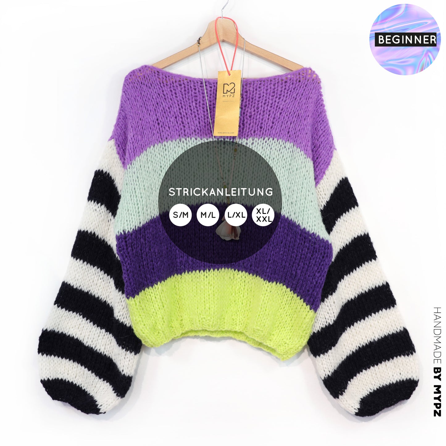 Breipakket – MYPZ Light Alpaca Pullover Cloud Kiss No10 (ENG-NL-DE)