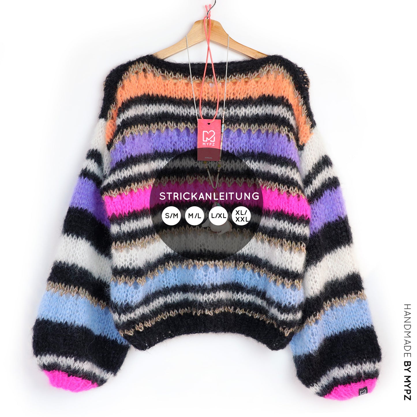Breipatroon – MYPZ Basic Light Mohair trui Lux No10 (ENG-NL)