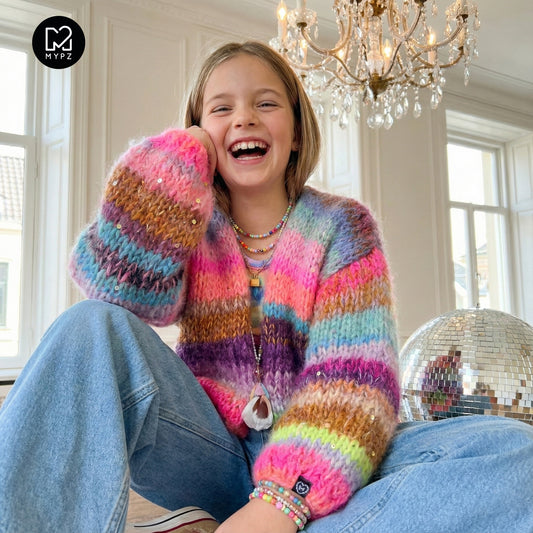 Breipatroon – MYPZ Chunky Mohair Cardigan Unicorn Glow No12 (ENG-NL-DE)