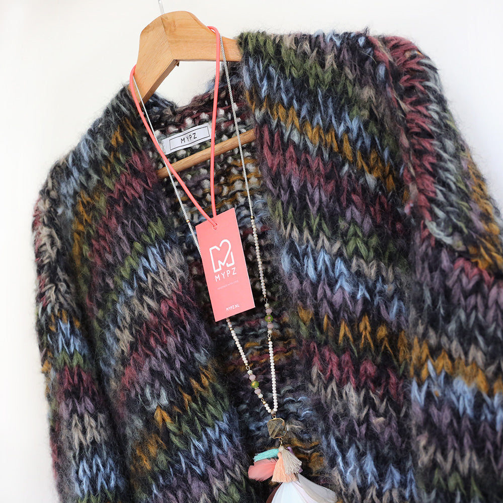 Breipakket – MYPZ kort Chunky Mohair vest Florine No.15 (ENG-NL)