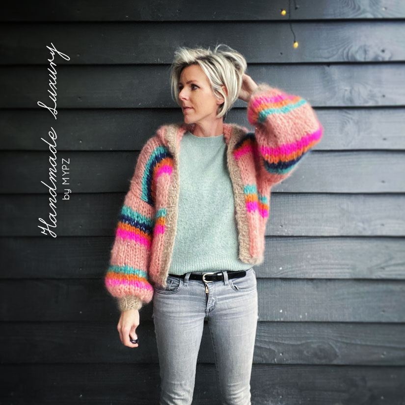 Breipakket - MYPZ Chunky Mohair bomber jacket No.15 (ENG-NL)