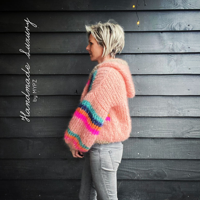 Breipakket - MYPZ Chunky Mohair bomber jacket No.15 (ENG-NL)