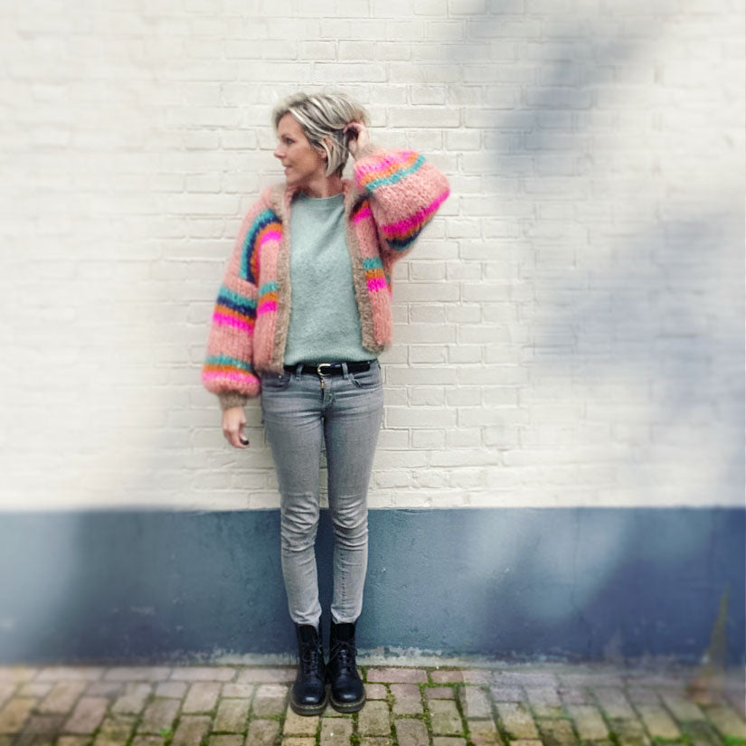 Breipakket - MYPZ Chunky Mohair bomber jacket No.15 (ENG-NL)