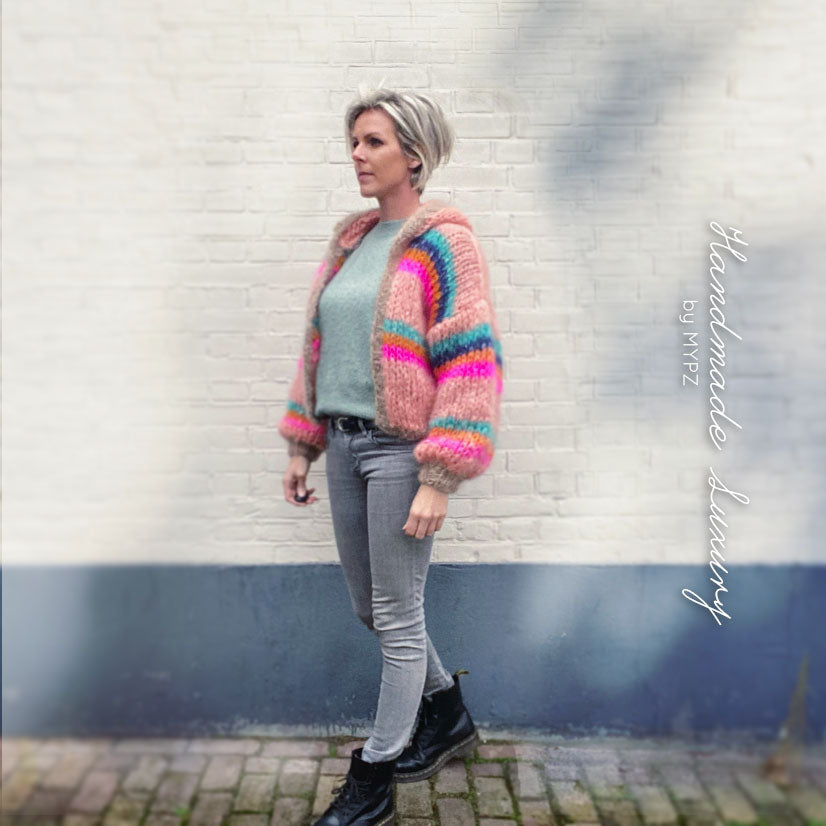 Breipakket - MYPZ Chunky Mohair bomber jacket No.15 (ENG-NL)