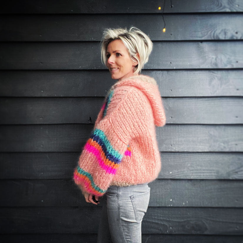 Breipakket - MYPZ Chunky Mohair bomber jacket No.15 (ENG-NL)