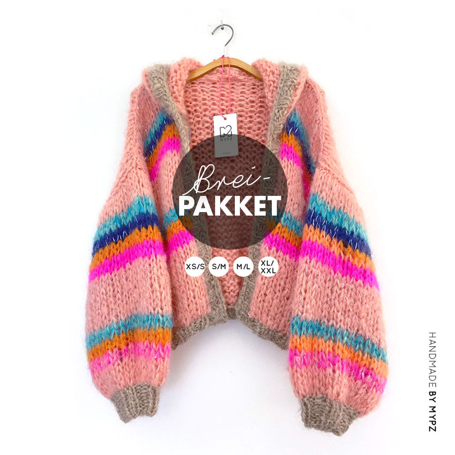 Breipakket - MYPZ Chunky Mohair bomber jacket No.15 (ENG-NL)