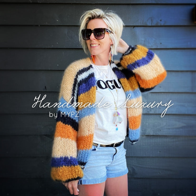 MYPZ chunky mohair cardigan faith