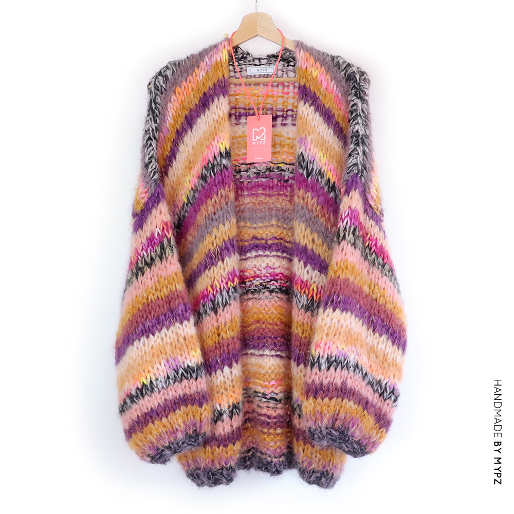 Breipakket – MYPZ Chunky Mohair Vest Golden Brown No.15 (ENG-NL)