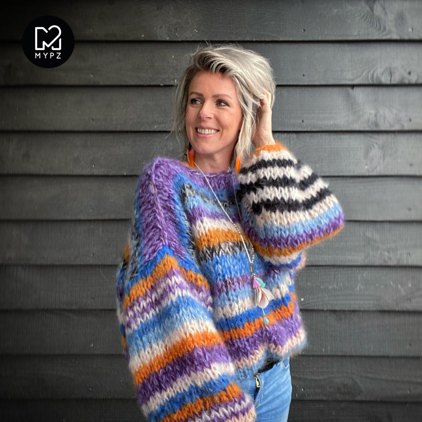Breipakket – MYPZ Basic Chunky trui Queen No.15 (ENG-NL)