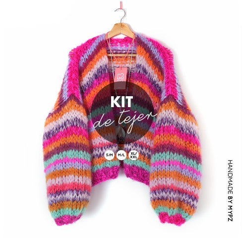 MYPZ-kit-de-tejer-CHAQUETA-BÁSICA-GRUESA-CORTO-Lavie-ES
