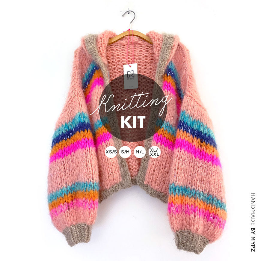 Breipakket - MYPZ Chunky Mohair bomber jacket No.15 (ENG-NL)