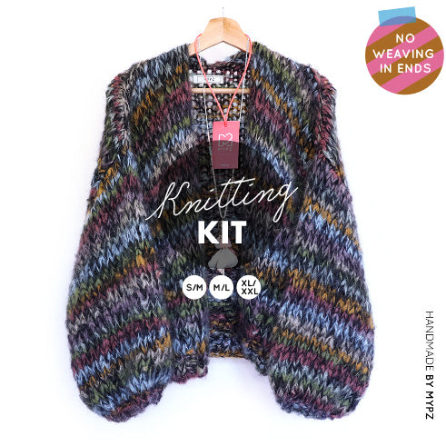 Breipakket – MYPZ kort Chunky Mohair vest Florine No.15 (ENG-NL)