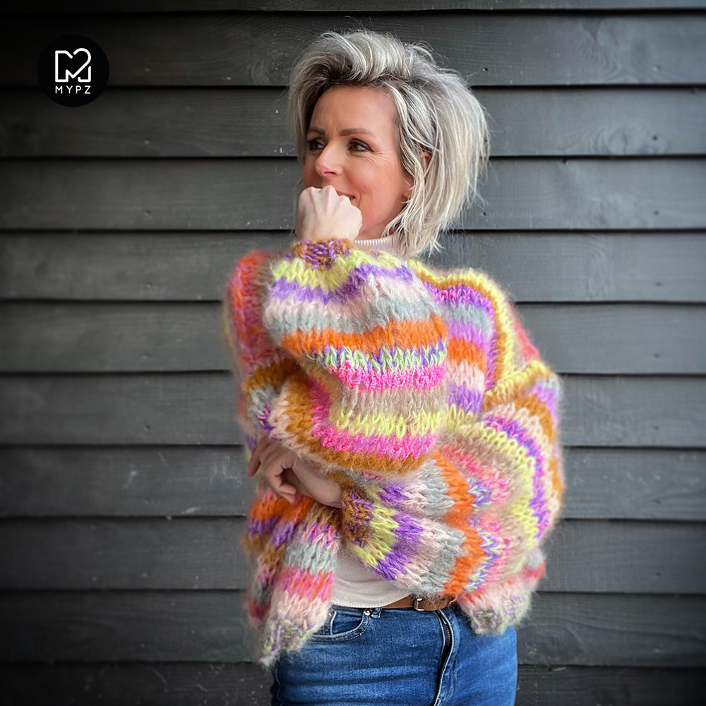 Breipakket – MYPZ kort Chunky Mohair vest Wow! No.15 (ENG-NL)