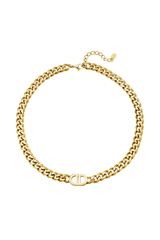 Gold core ketting