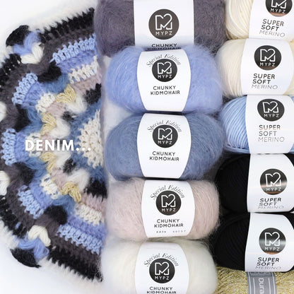 Haakpakket - MYPZ Boho omslagdoek CAL (ENG-NL-DE-FR-ES)