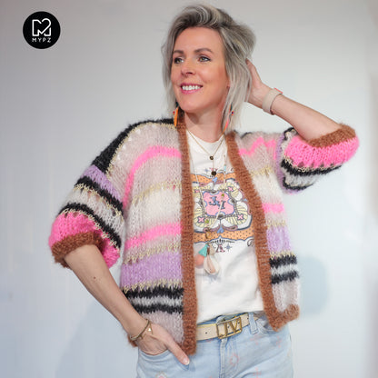 Breipakket – MYPZ Light Mohair Vest Alexia No10 (ENG-NL-DE)
