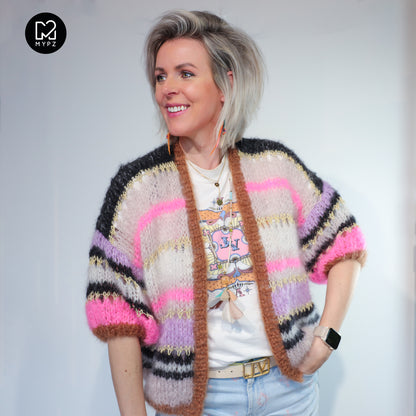 Breipakket – MYPZ Light Mohair Vest Alexia No10 (ENG-NL-DE)