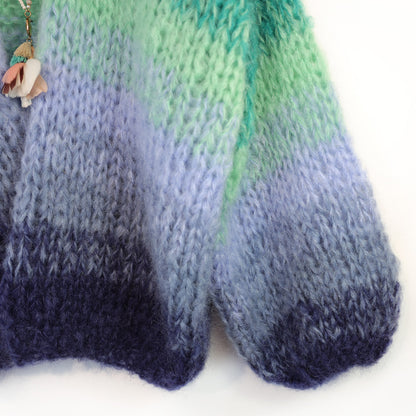 Knit pattern – MYPZ Chunky Mohair Cardigan Mystic Lagoon No15 (ENG-DE-NL-ES-FR-IT-DA-SV-NO)