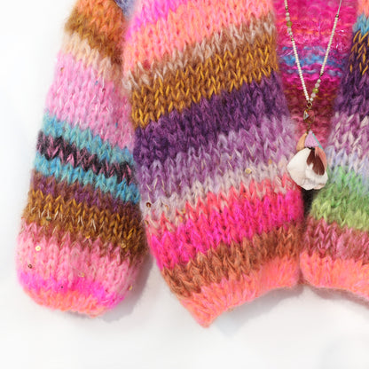 Knit pattern – MYPZ Chunky Mohair Cardigan Unicorn Glow No12 (ENG-NL-DE)